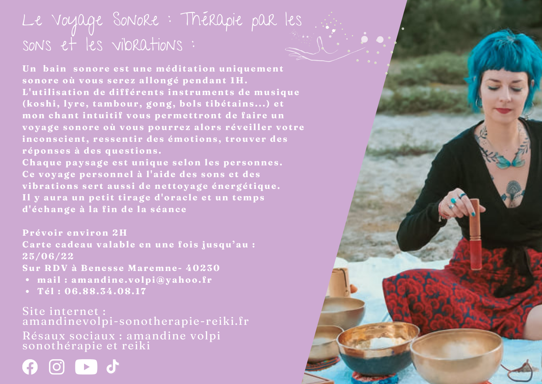 carte cadeau voyage et méditation sonore