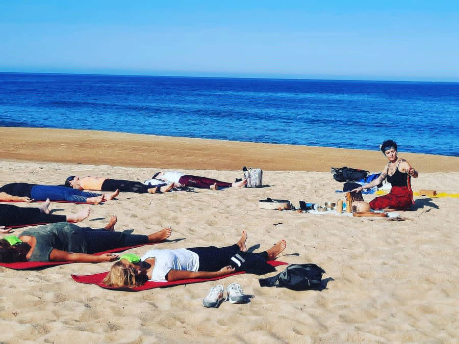 Yoga & Bain de son en nature